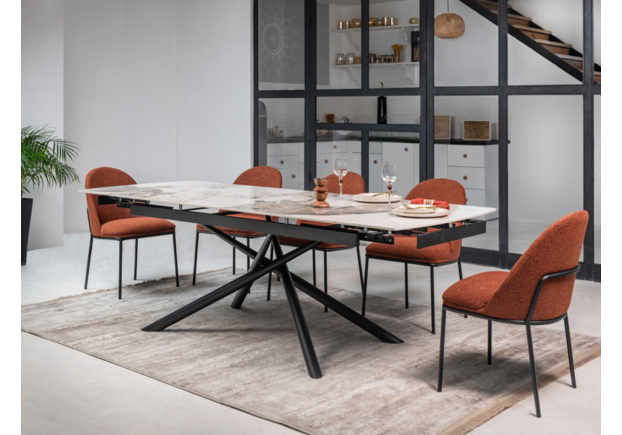 Стул M-110 терракотовый+черный - Фото №2