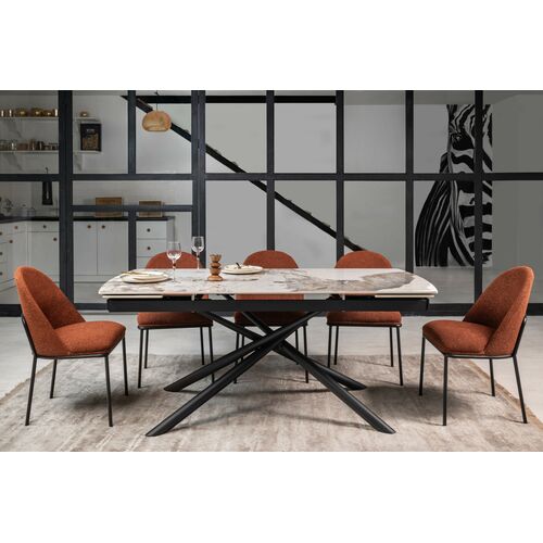 Стул M-110 терракотовый+черный - Фото №12