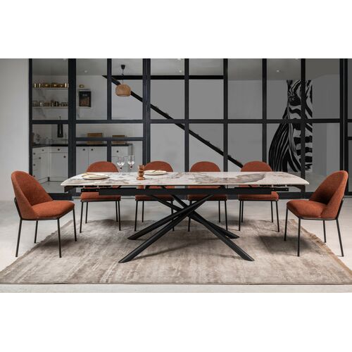 Стул M-110 терракотовый+черный - Фото №13