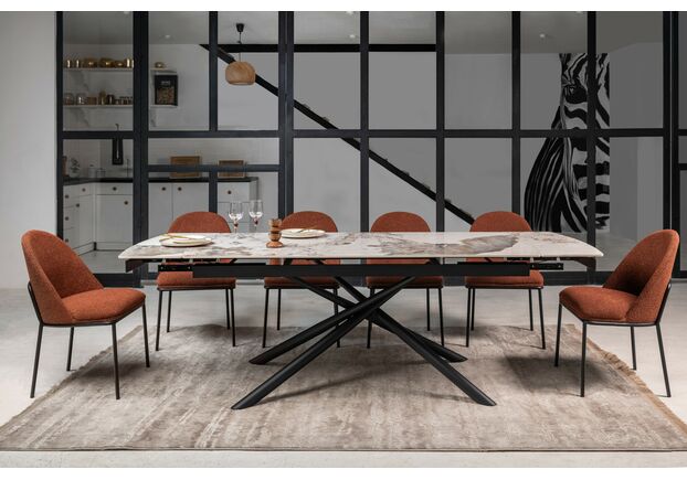 Стул M-110 терракотовый+черный - Фото №2