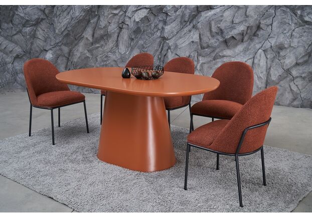 Стул M-110 терракотовый+черный - Фото №2