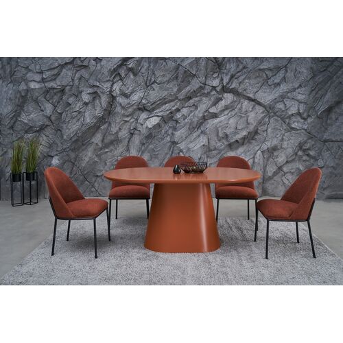 Стул M-110 терракотовый+черный - Фото №16