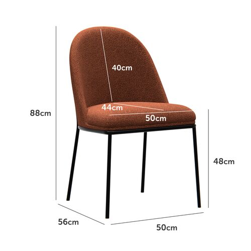 Стул M-110 терракотовый+черный - Фото №9