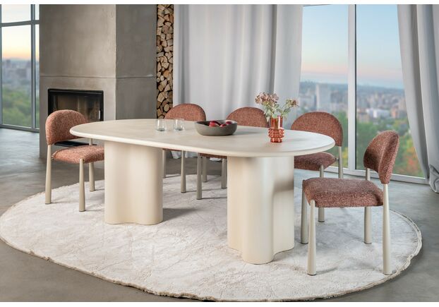 Стілець M-125 чилі+кремовий - Фото №2