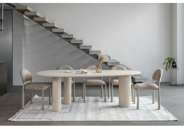 Стілець M-125 мигдаль+кремовий - Фото №2