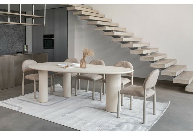 Стілець M-125 мигдаль+кремовий - Фото №2