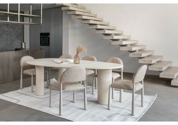 Стілець M-125 мигдаль+кремовий - Фото №2