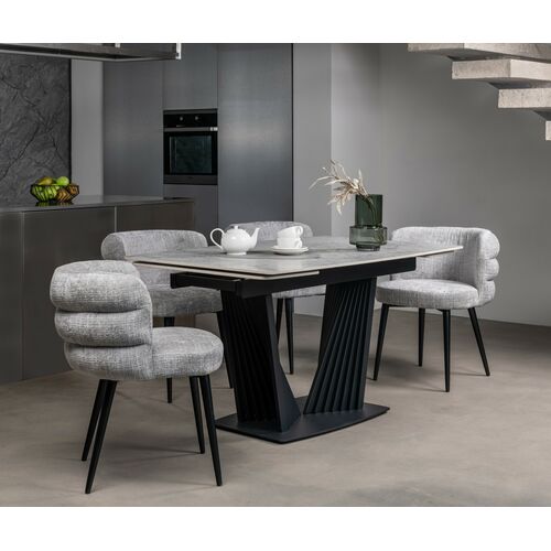 Стул M-215 устричный+чёрный - Фото №19