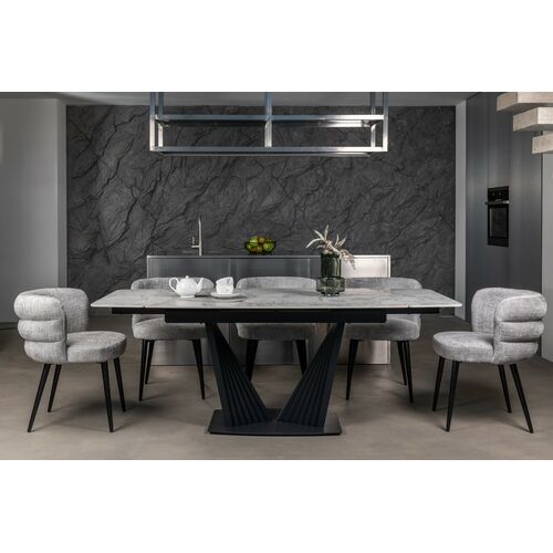 Стул M-215 устричный+чёрный - Фото №21