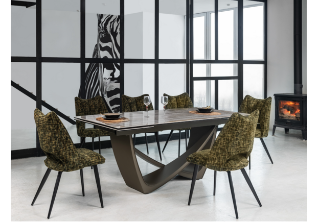 Стул M-217 форест+чёрный - Фото №2