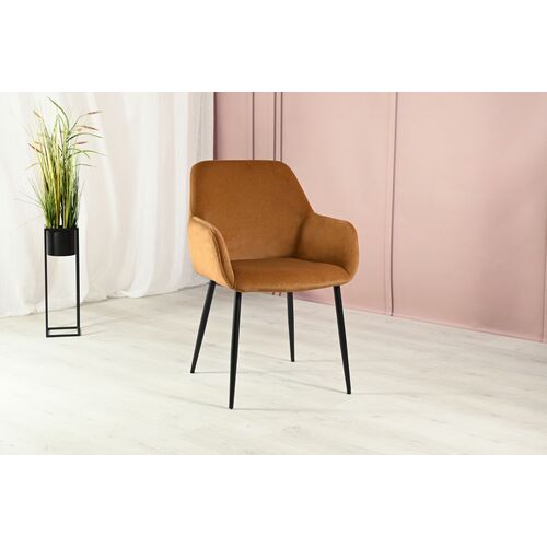 Стул M-220 карамель+чорний - Фото №10