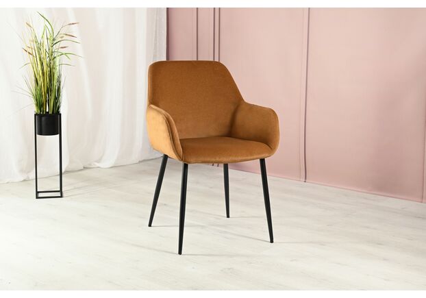 Стул M-220 карамель+чорний - Фото №2