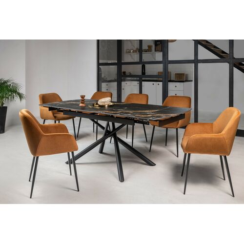 Стул M-220 карамель+чорний - Фото №15