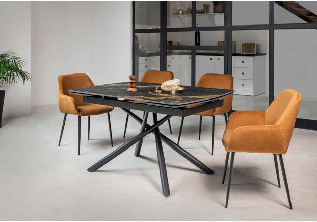 Стул M-220 карамель+чорний - Фото №2