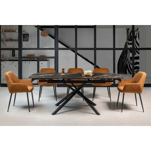 Стул M-220 карамель+чорний - Фото №19