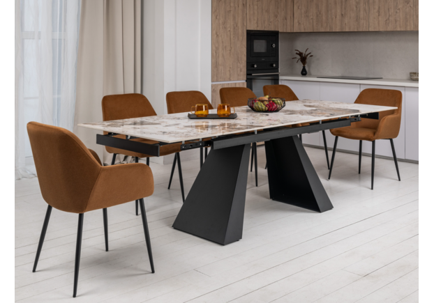 Стул M-220 карамель+чорний - Фото №2