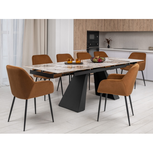 Стул M-220 карамель+чорний - Фото №21