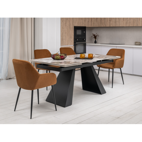 Стул M-220 карамель+чорний - Фото №22