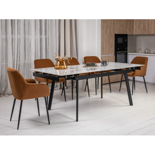 Стул M-220 карамель+чорний - Фото №25