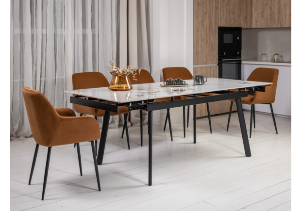 Стул M-220 карамель+чорний - Фото №2