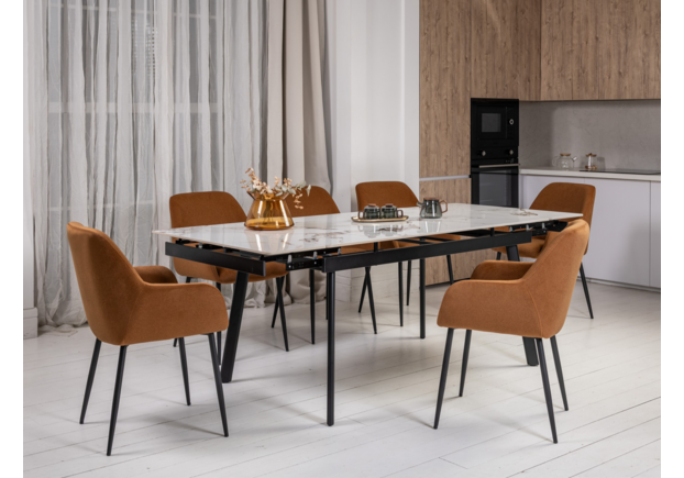 Стул M-220 карамель+чорний - Фото №2