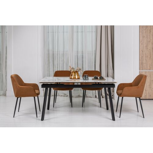 Стул M-220 карамель+чорний - Фото №28