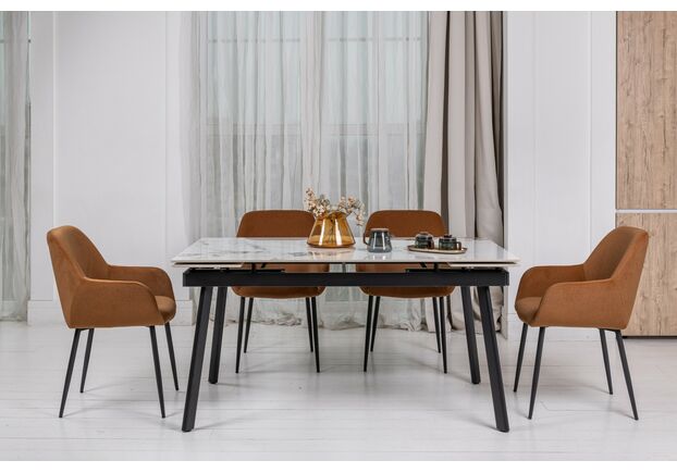 Стул M-220 карамель+чорний - Фото №2