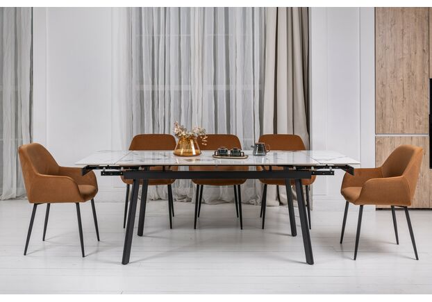 Стул M-220 карамель+чорний - Фото №2