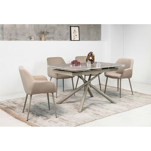 Стілець M-220 макадамія+капучино - Фото №15