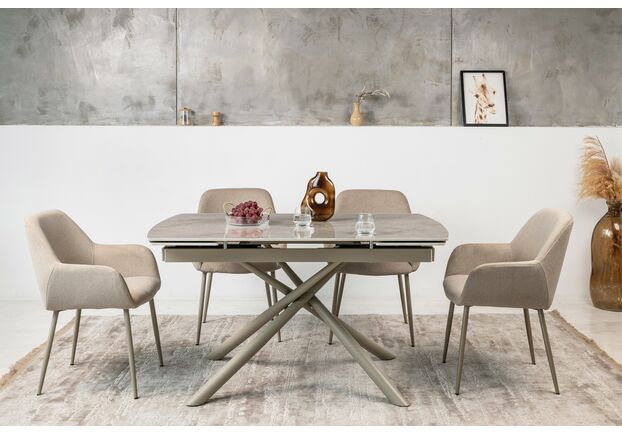 Стілець M-220 макадамія+капучино - Фото №2