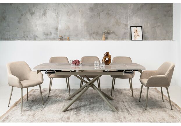 Стілець M-220 макадамія+капучино - Фото №2