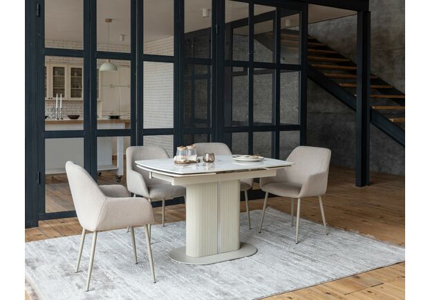 Стілець M-220 макадамія+капучино - Фото №2