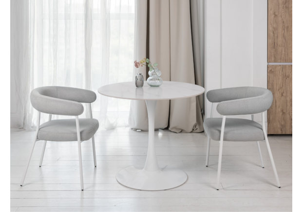 Стул M-230 устричный+белый - Фото №2