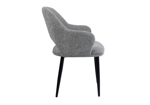 Стілець M-234 холодний сірий+чорний - Фото №2