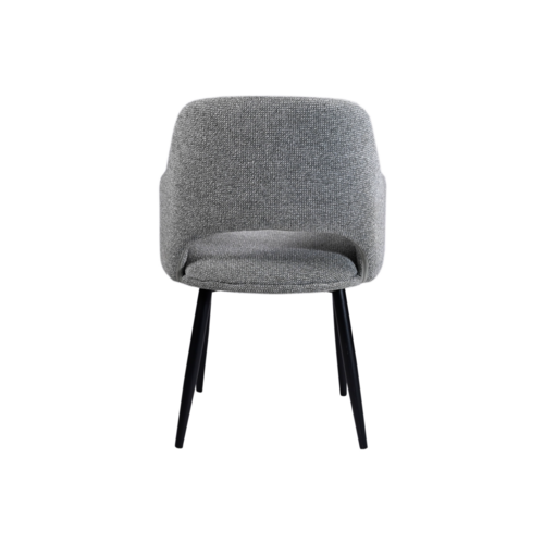 Стілець M-234 холодний сірий+чорний - Фото №4