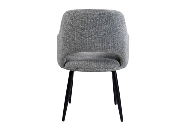 Стілець M-234 холодний сірий+чорний - Фото №2