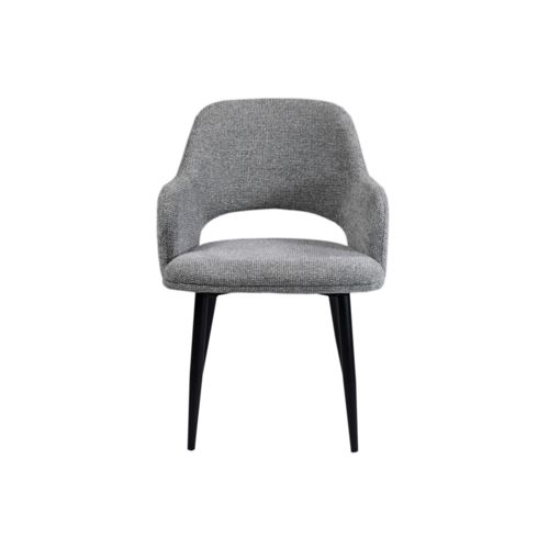 Стілець M-234 холодний сірий+чорний - Фото №5