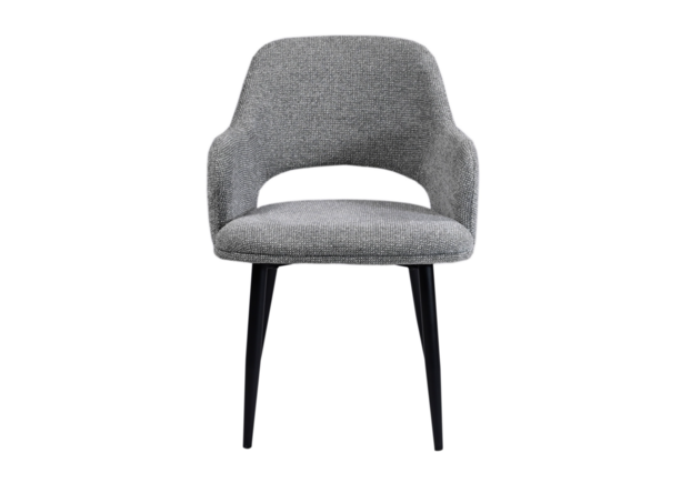 Стілець M-234 холодний сірий+чорний - Фото №2