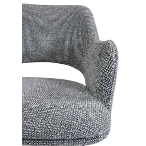 Стілець M-234 холодний сірий+чорний - Фото №7