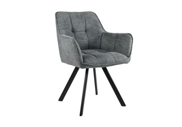 Стілець M-235 графіт+чорний  - Фото №1