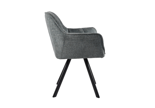 Стілець M-235 графіт+чорний  - Фото №2