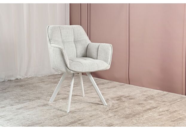 Фото №2. Стул M-235 снежно-белый+белый - Meblistico Стул M-235 снежно-белый+белый - Фото №2