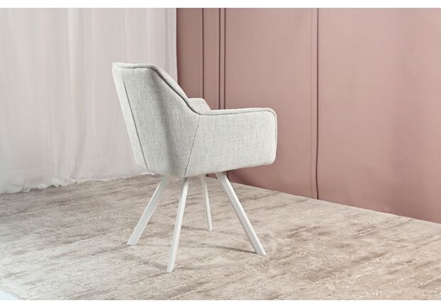 Фото №2. Стул M-235 снежно-белый+белый - Meblistico Стул M-235 снежно-белый+белый - Фото №2