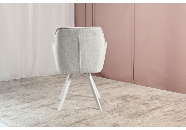 Фото №2. Стул M-235 снежно-белый+белый - Meblistico Стул M-235 снежно-белый+белый - Фото №2