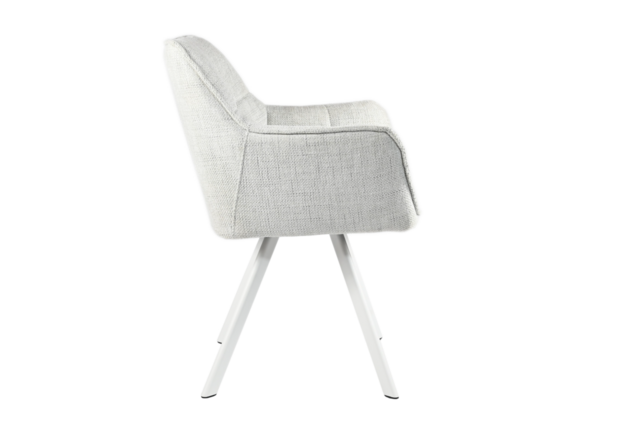 Фото №2. Стул M-235 снежно-белый+белый - Meblistico Стул M-235 снежно-белый+белый - Фото №2