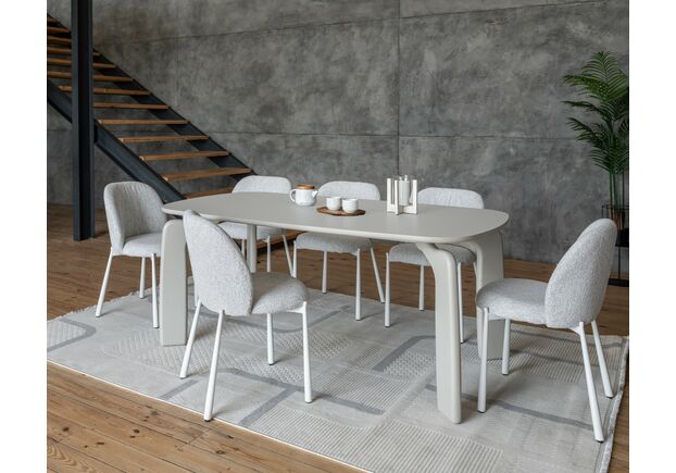 Стілець M-238 клауд+білий - Фото №2