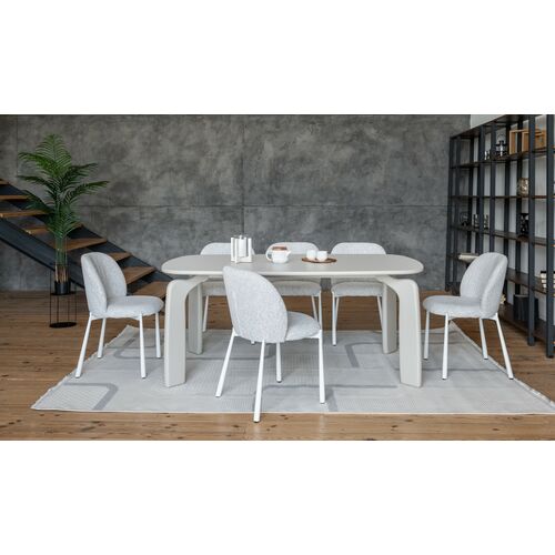 Стілець M-238 клауд+білий - Фото №16