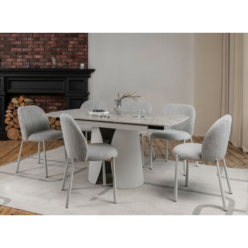 Стілець M-238 клауд+білий - Фото №18