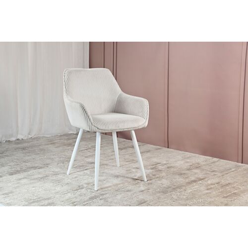 Стілець M-240 білий антік+білий - Фото №13