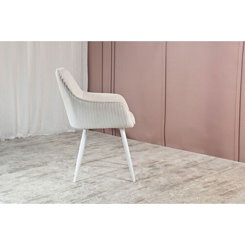 Стілець M-240 білий антік+білий - Фото №14